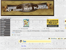 Tablet Screenshot of mytimewellwasted.com
